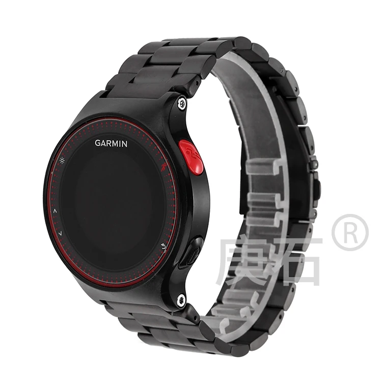Ремешок для часов Gengshi из нержавеющей стали браслет Garmin Forerunner 220 230 235 630 620 735xt |