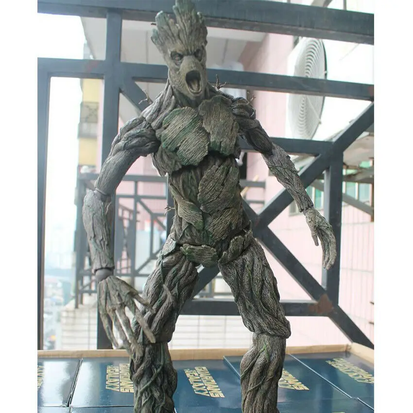 Горячие игрушки версия Marvel Грут в стражи Галактики дерево человек Мстители 40 см