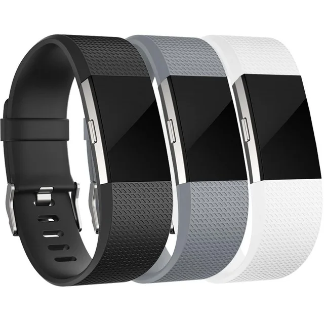 3 шт. силиконовые ремешки для Fitbit CHARGE 2 | Электроника