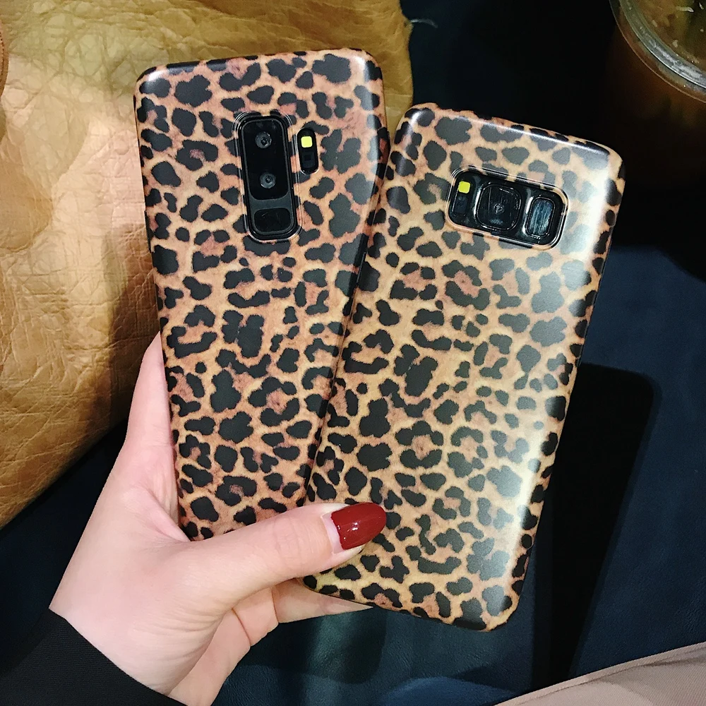 Роскошный 3D леопардовый силиконовый чехол для samsung Galaxy S8 Plus samsung S9 S10 Plus Note 8 Note 9, ультра тонкий чехол из ТПУ