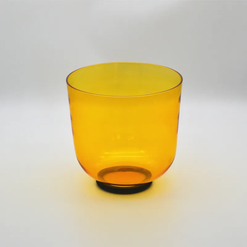 HF кварцевая Хрустальная Поющая чаша с красочным настраиваемым 7 светильник для