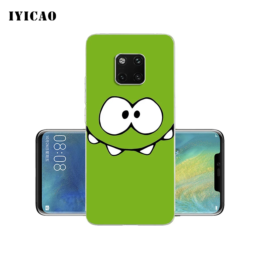 Мягкий силиконовый чехол для телефона IYICAO Cat smiling face с мультяшным рисунком Huawei Mate
