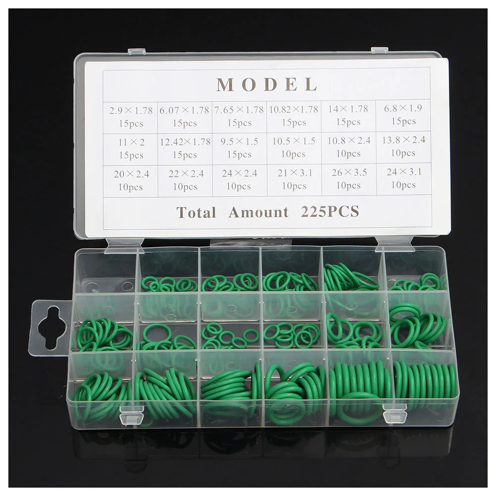 EDFY 225 PC R22 R134a набор уплотнительных колец для автомобильного кондиционера HNBR|car air