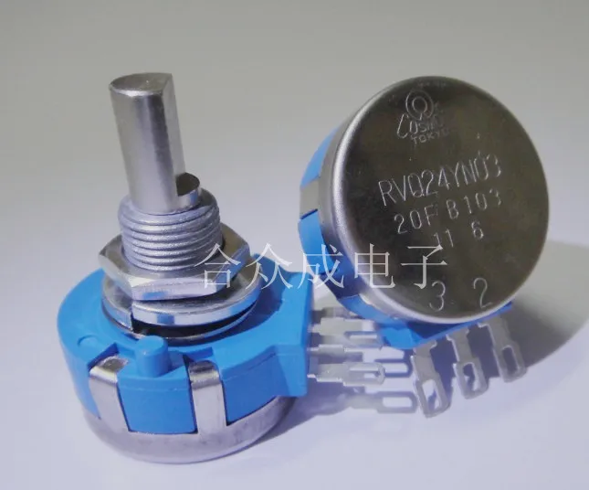 

[VK] TOCOS TOKYO COMOS RVQ24 RVQ24YN RVQ24YN03 RVQ24YN0320FB103 RVQ24YN03 20F B103 10K B10K potentiometer switch