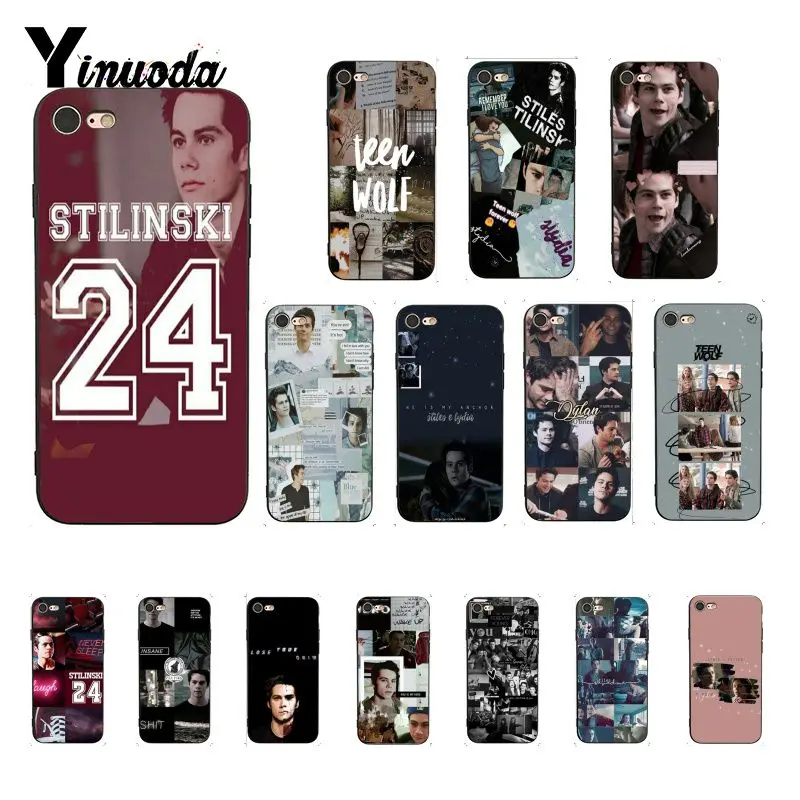 Yinuoda Dylan O'Brien Teen Wolf шаблон мягкий чехол для телефона из ТПУ iPhone 5 5Sx 6 7 7plus 8 8Plus X XS MAX