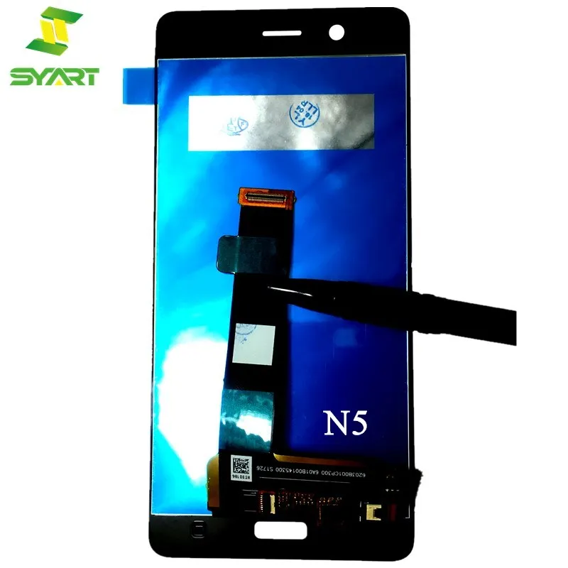 SYART протестирован для Nokia 5 N5 ЖК дисплей с сенсорным экраном дигитайзер в сборе