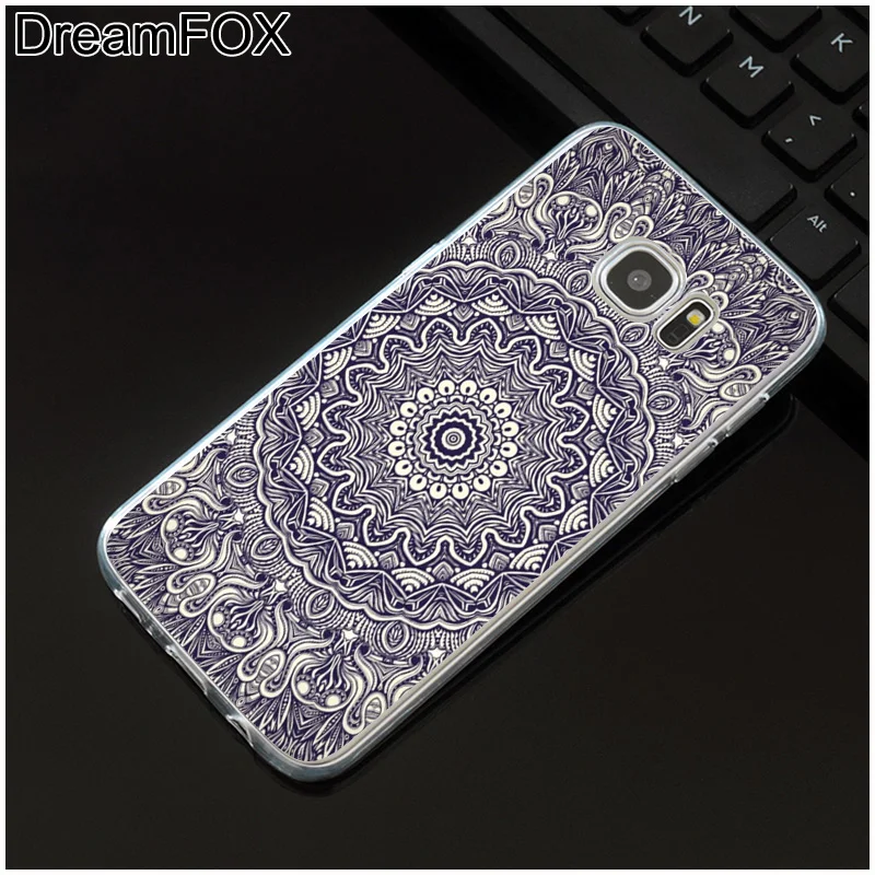 DREAMFOX M538 Mandala Flower Soft TPU Silicone Case Cover For Samsung Galaxy Note S 6 7 8 9 10 10e 11 11e Lite Edge Plus |