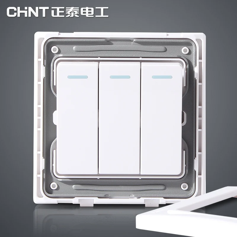 Предохранительная панель переключателя CHINT NEW7L со стальной рамой тройная три