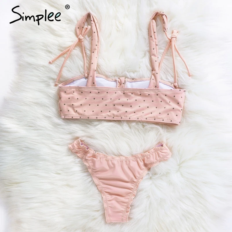 Simplee Sexy Мягкий пуш ап комплект нижнего белья Женщины intimates белье и пуговицы на