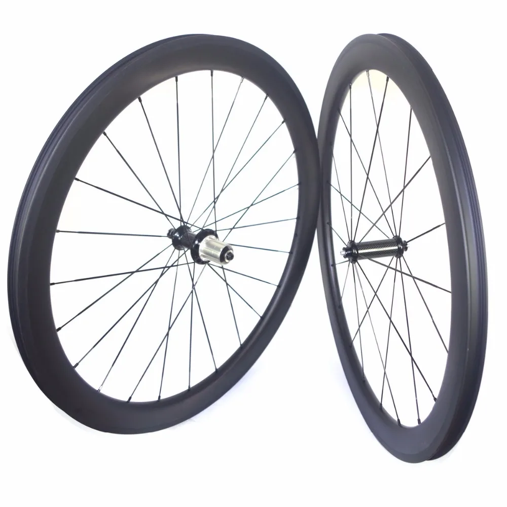 No Assemble Spoke Hole Road Bike Wheels 38mm 50mm 60mm Carbon Fiber Wheelset Tubeless carbon road wheels u shape | Спорт и