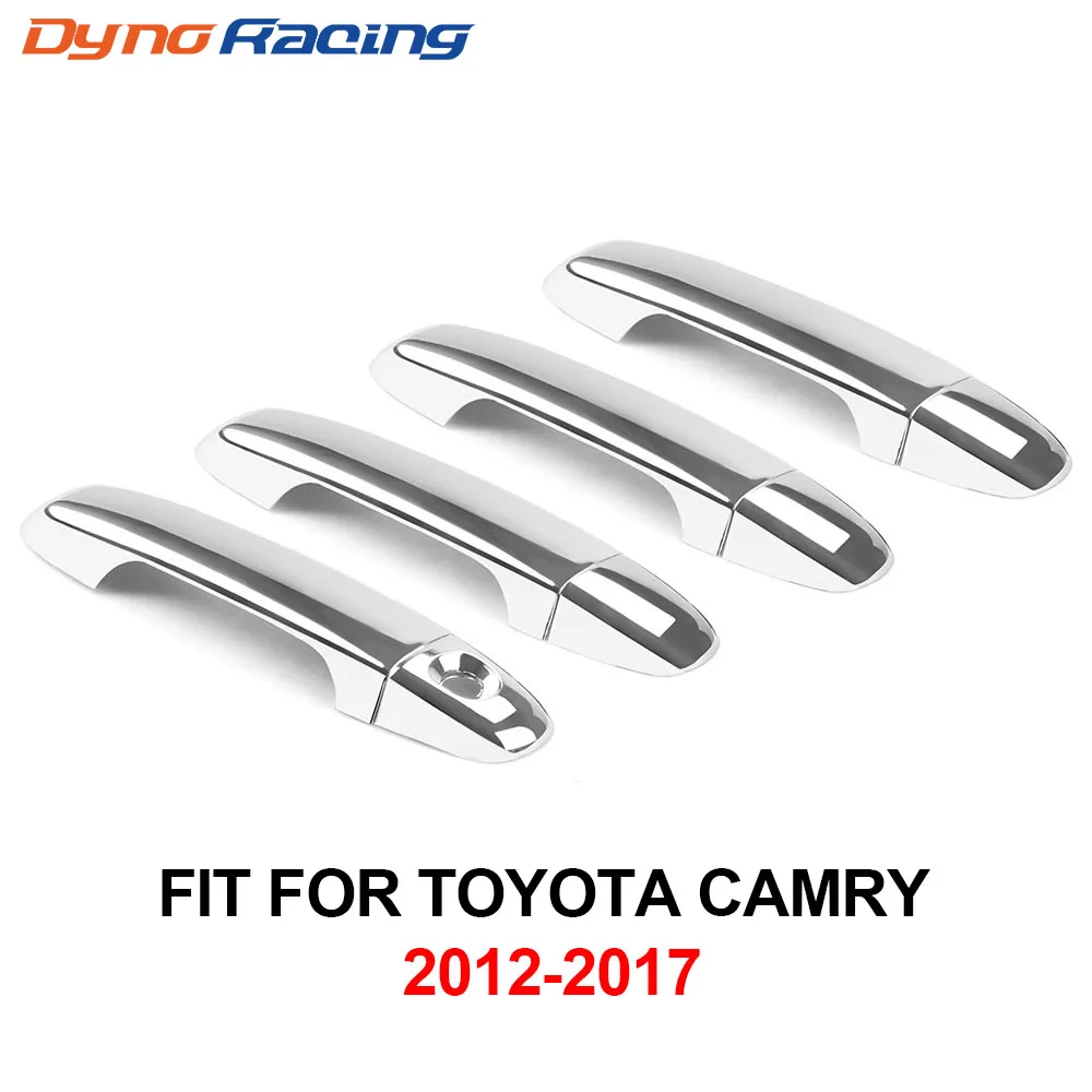 ABS хромированное зеркало дверная ручка Крышка Накладка для Toyota Camry 2012 2017 наружные