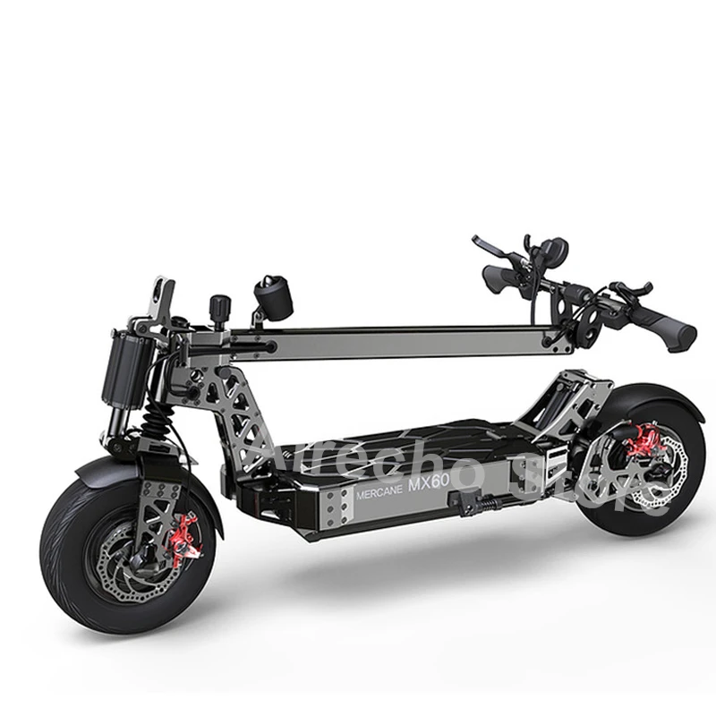 Последний Mercane MX60 Kickscooter 2020 умный электрический скутер 2400 Вт 10/20 Ач 60 км/ч 11 &quotшины