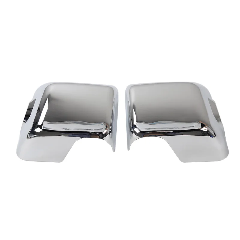 Chrome Light Hole SHINEKA автомобильный стикер для Jeep Wrangler jl аксессуары зеркало заднего вида из углеродного волокна хромированная наклейка для украшения для wrangler - Название цвета: Chrome Light Hole
