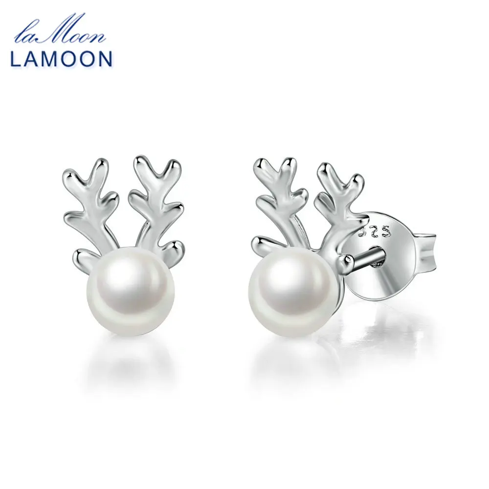 Женские серьги-гвоздики из серебра 2018 пробы с пресноводным жемчугом | Украшения и