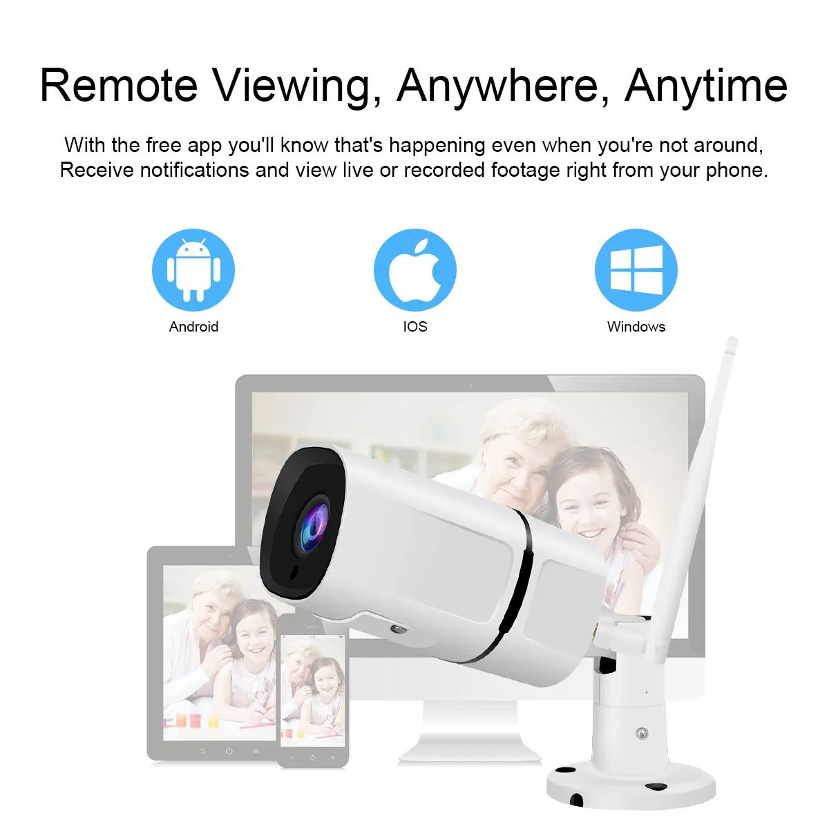 JOOAN с ONVIF HD 1080P IP камера беспроводной Wi Fi Пуля Камара Открытый водонепроницаемый IP66 ночное видение ИК безопасности