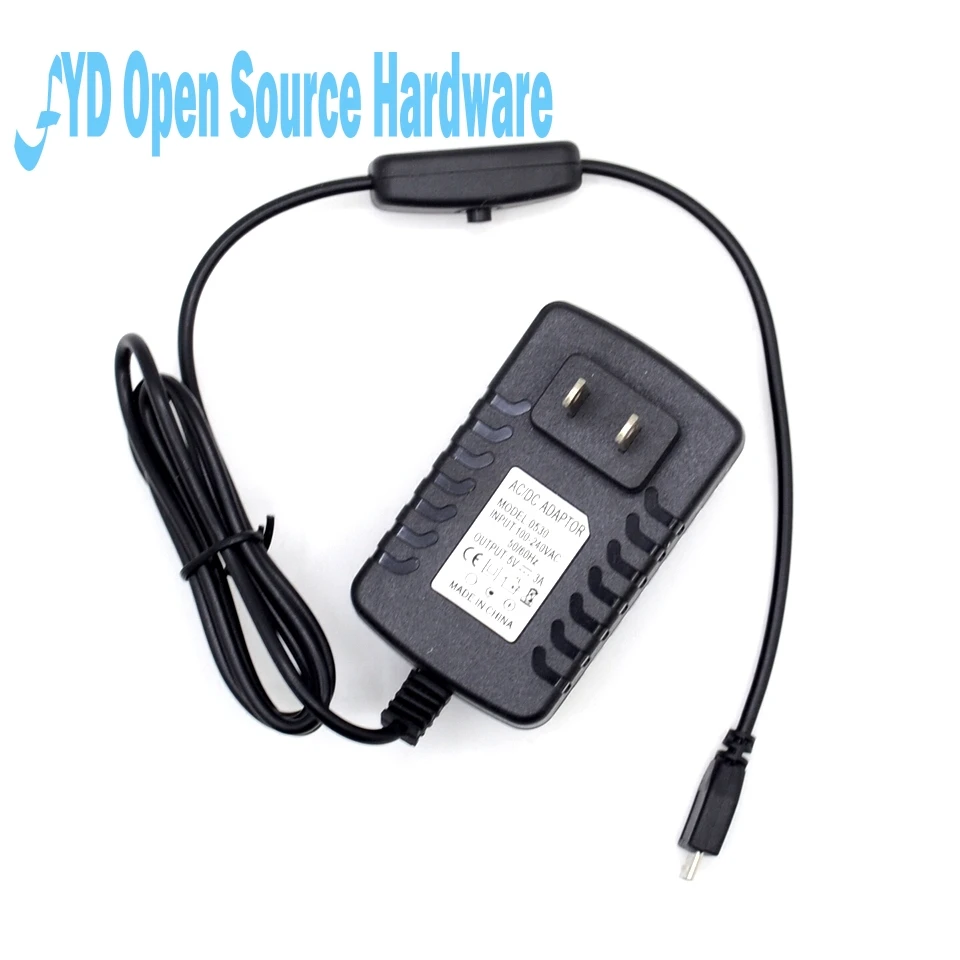 Адаптер питания переменного/постоянного тока с Micro Usb 5 В 3 А 1 шт.|Интегральные