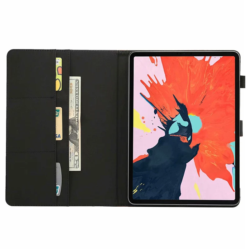 Чехол для iPad Pro 12 9 2018 ретро кожаный бумажник флип-кейс Подставка планшета