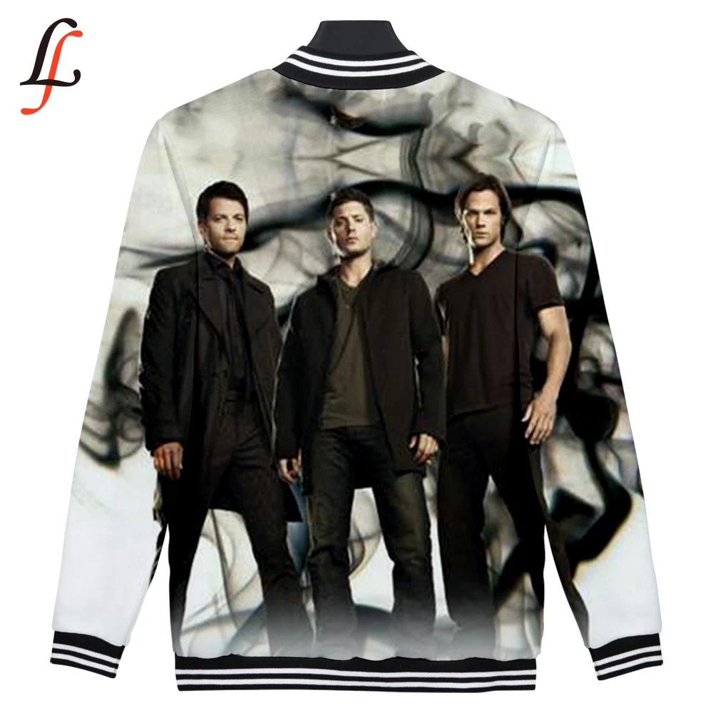 Supernatura Hoodies Sweatshirts Women/men Winter Casual Harajuku Baseball Jacket Modis Kpop Streatwear Plus Size XXXXL Tops | Женская