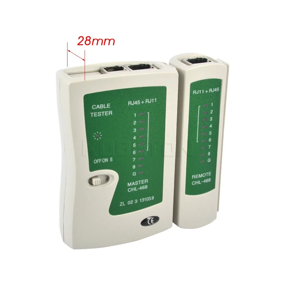Тестер RJ45 RJ11 Cat5 Cat6 LAN для кабеля ручной тестер сетевого детектор проводки