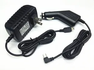 Car Charger +AC/DC Wall Power Adapter Cord For Garmin GPS nuvi 1450/LM/T 1450T/M 1300/LM/T 1300T/M