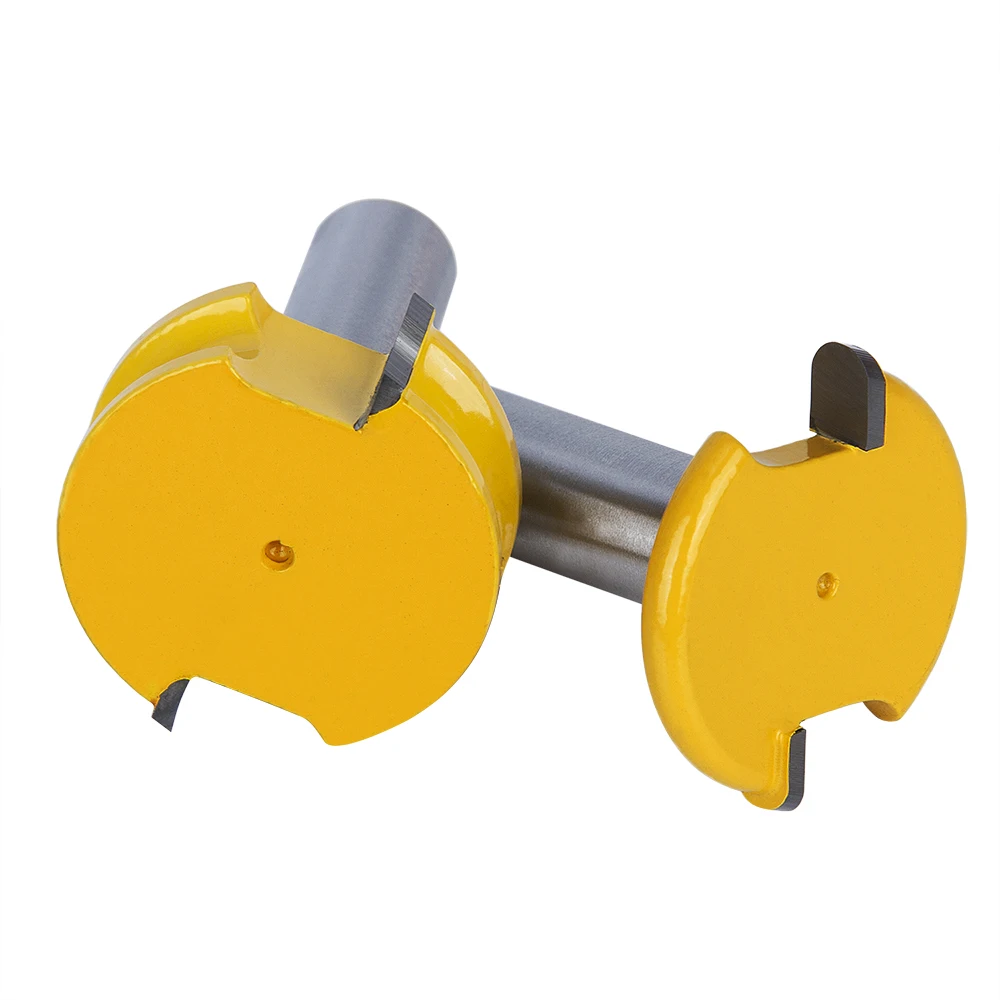 Набор фрез комплект из 2 насадок диаметром 1/4 дюйма и хвостовика для работ по