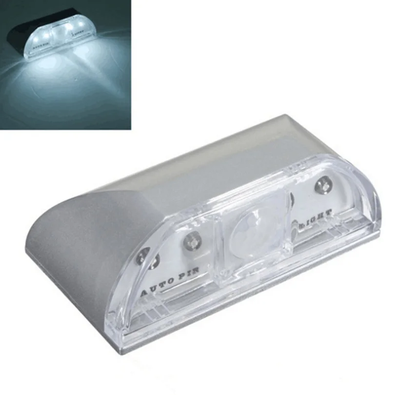 Авто PIR ИК датчик движения Детектор Тепла замок Замочная скважина на дверь 4LED