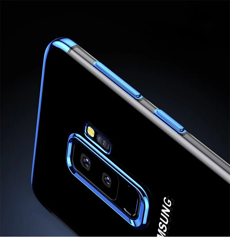 Zeallion для самсунга Galaxy J4 J6 J7 J8 2018 A9 Start Lite Роскошный прозрачный чехол силиконовый