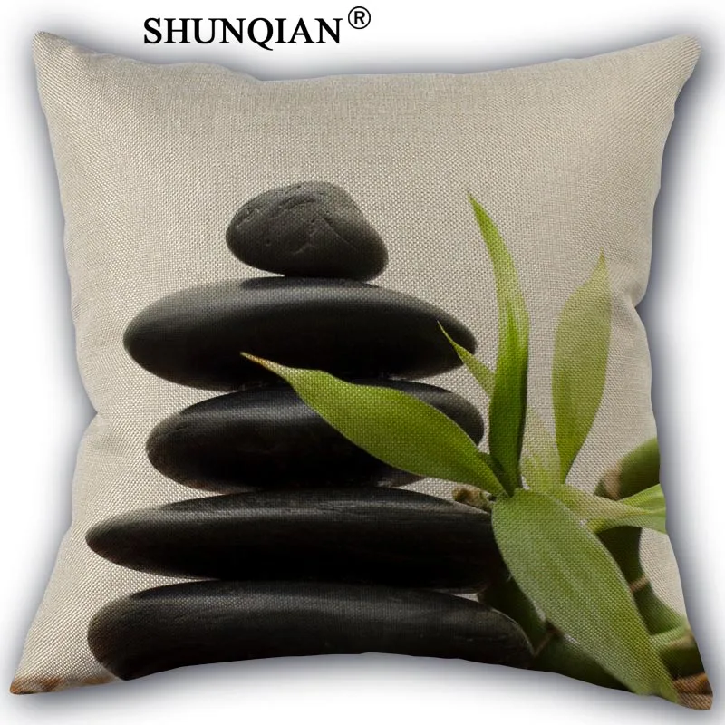 Чехол для подушки из хлопка и льна с орхидеей 45x45 см|linen pillowcase|pillow casedecorative pillow case |