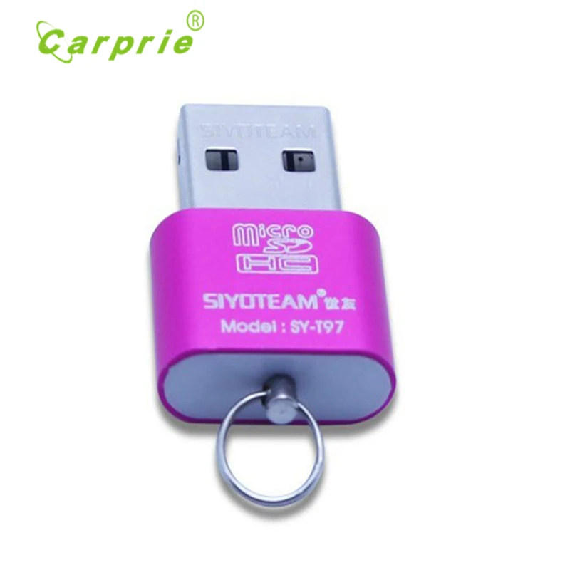 Binmer высокоскоростной мини USB 2,0 Micro SD TF T-Flash адаптер для чтения карт памяти 17Jul08 дропшиппинг
