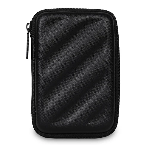 BUBM EVA противоударный Дорожный Чехол Для Seagate Backup Plus Slim, Western Digital 2,5 дюймов внешний жесткий диск HDD - Цвет: Black-L