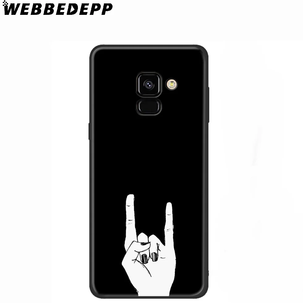 WEBBEDEPP привидениями чердак руки силиконовый чехол для Samsung Galaxy A3 A5 A6 A7 A8 A9 A10 A20 A30 A40