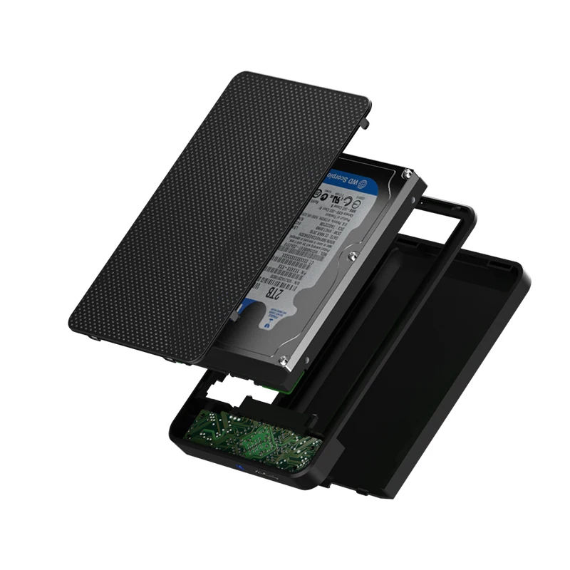 Чехол для жесткого диска SATA 2 5 дюйма корпус USB3.0 Micro B Max Гбит/с внешний диск HDD SSD