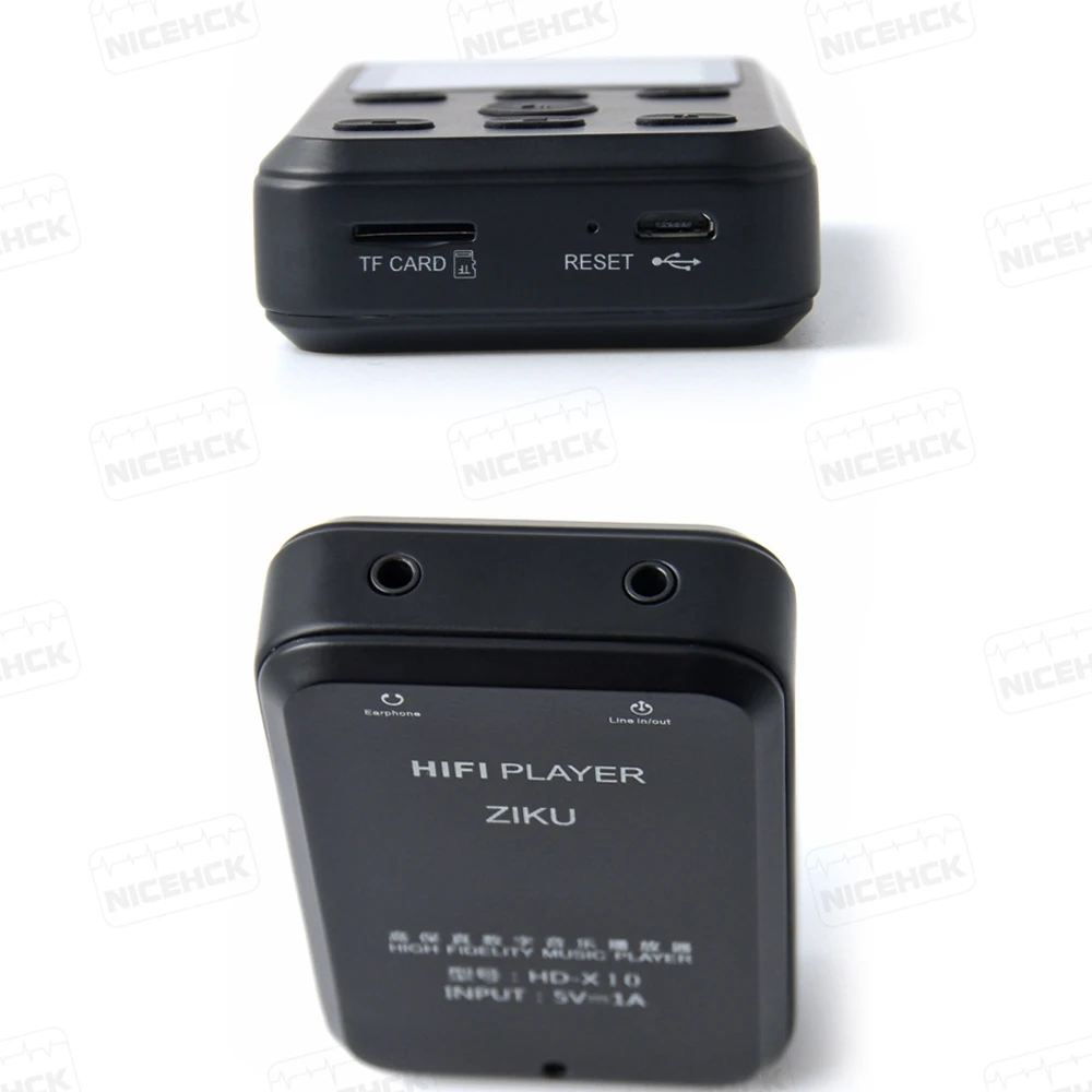 Музыкальный плеер ZIKU профессиональный MP3 hi fi DSD DAP DAC CS4398 ATJ2167 поддержка усилителя