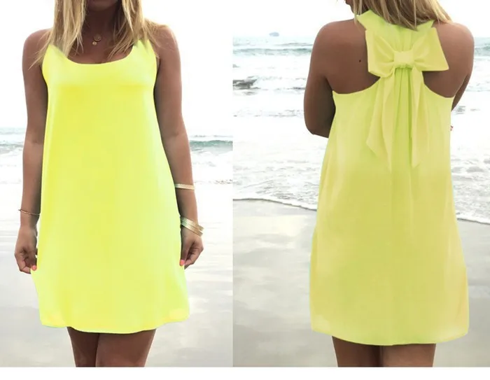 Summer dress 2021 summer style women casual chiffon sundress plus size clothing beach | Женская одежда
