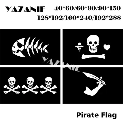 Пиратский флаг «Череп», любой размер