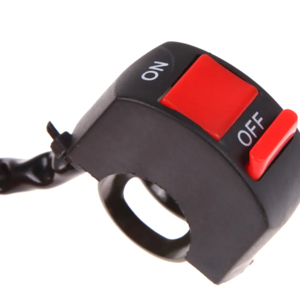 Универсальный мотоциклетный руль стоп переключатель ВКЛ-ВЫКЛ кнопочный для