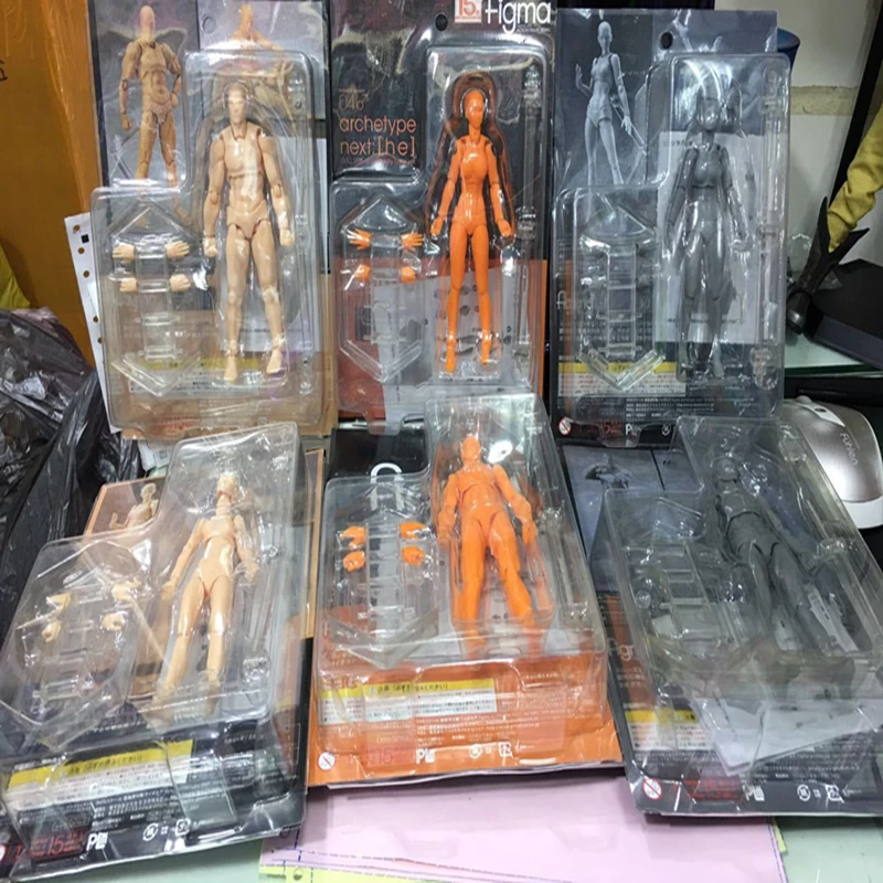 Оригинальный Figma архетип он она ферритовый подвижный фигурка Кун средства ухода