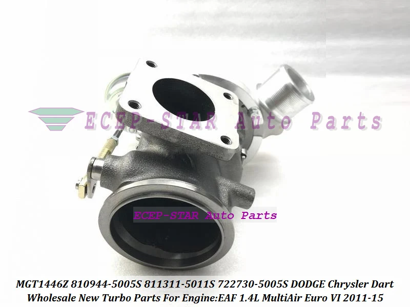 Turbo MGT1446Z 811311 810944 722730 810944-5005S 811311-5011S 722730-5005S для Dodge Chrysler Dart EAF 1.4L MultiAir Евро VI |
