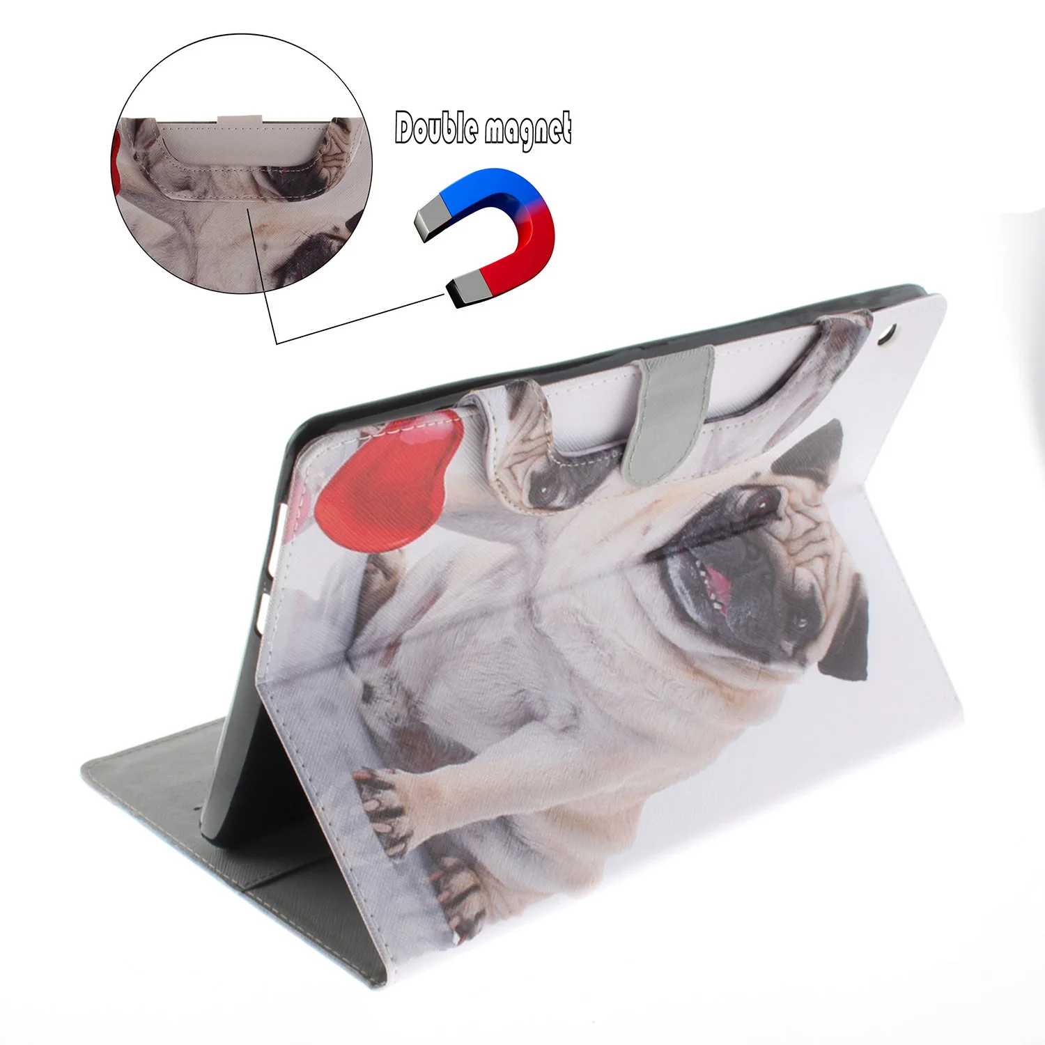 Ультратонкий чехол из искусственной кожи с тигром для Huawei MediaPad T3 10 AGS-L09 AGS-W09 9 6