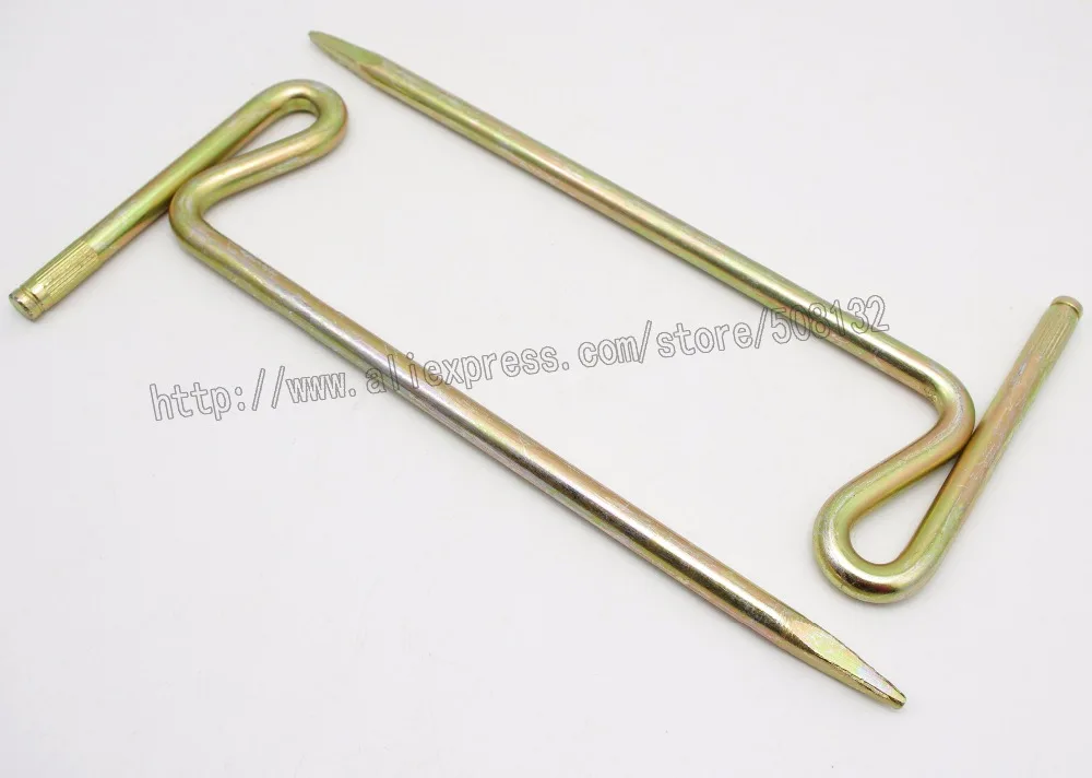 Тестовый свинец + земной гвоздь для земельного сопротивления тестовый