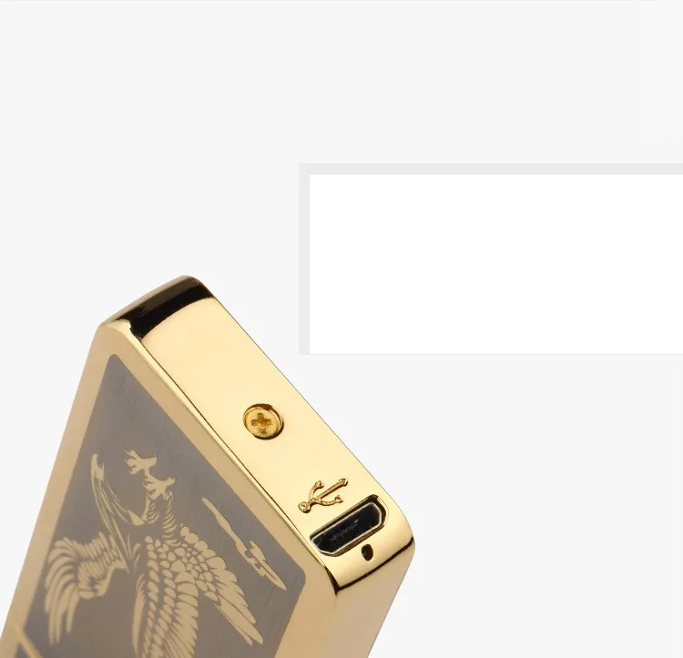 New Double Fire Cross Dual Arc Pulse Lighter USB Rechargeable Flameless Light Sensitive Electronic Cigarette Lighters encendedor | Дом и сад