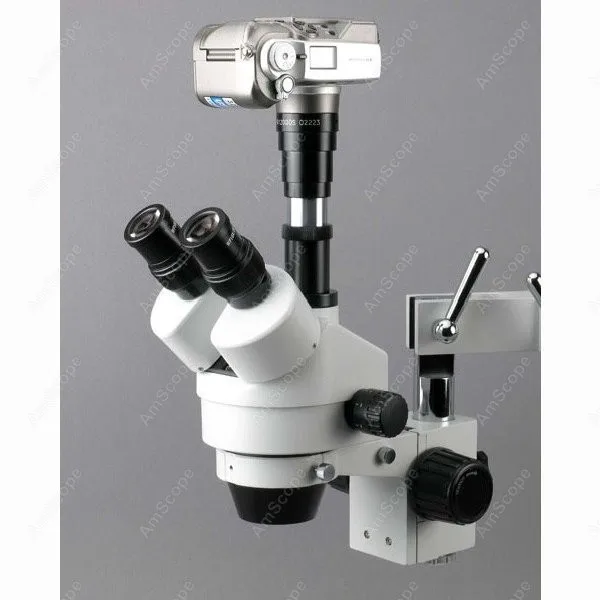 Тринокулярный Стерео бум микроскоп AmScope поставки 3.5X 90X зум + флуоресцентный