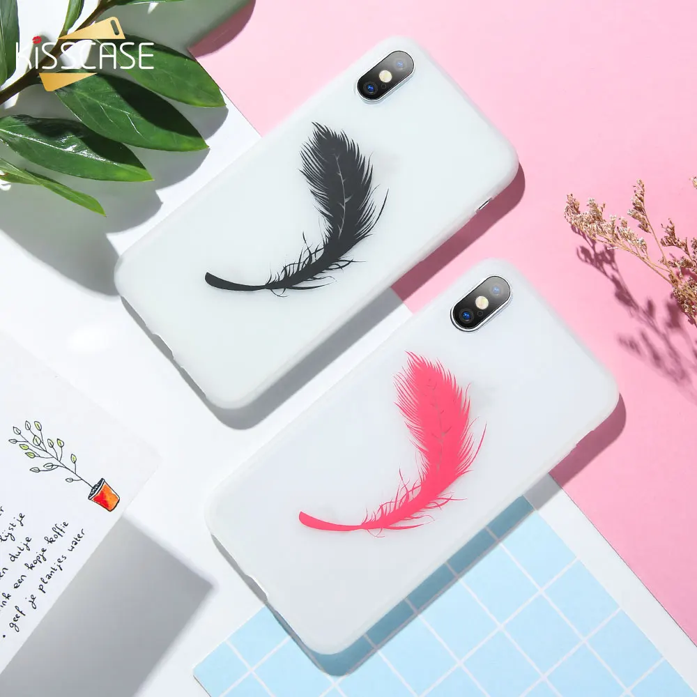 KISSCASE White Starry Night Planet Case For iPhone X Luxury Luminous 6 6S 7 8 Plus Xs Max XR Soft Back Covers |