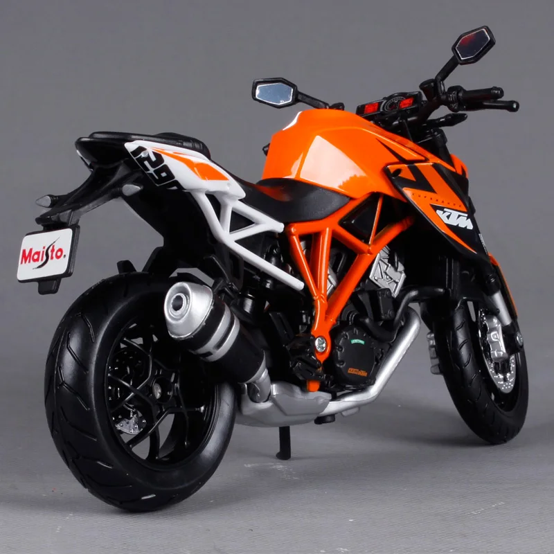 Maisto 1:12 KTM 1290 super duck R оранжевая модель мотоцикла литой мотоцикл для сбора 1/12 young 13065|