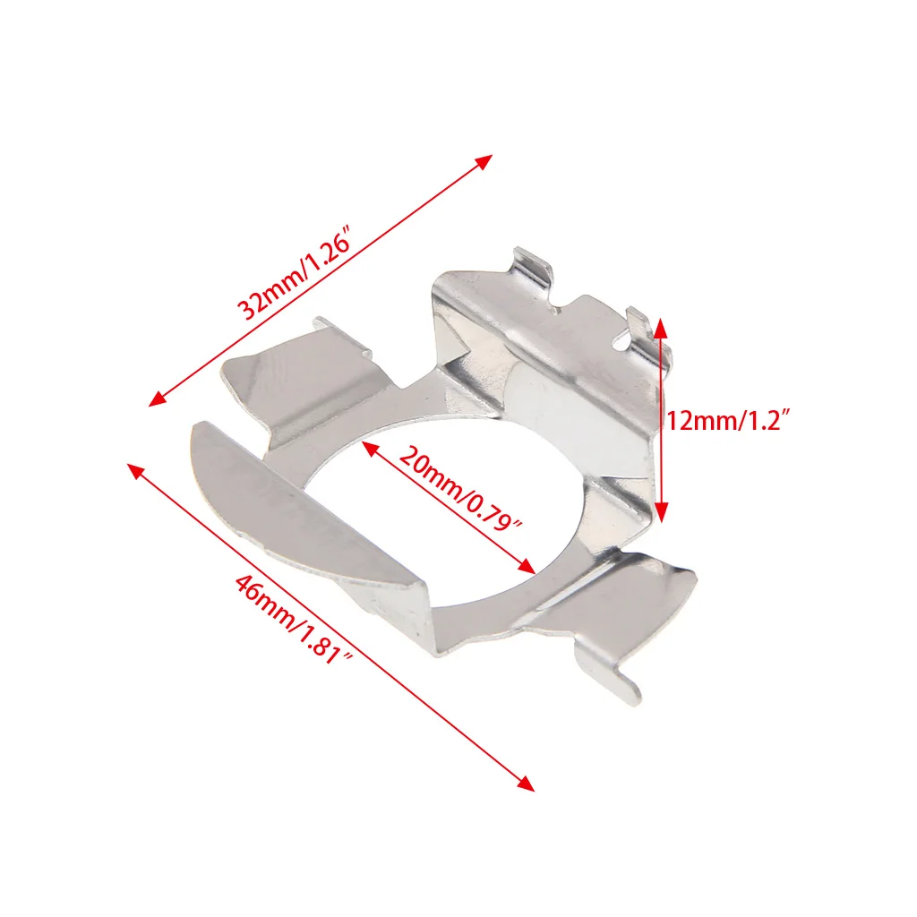

1PC H7 HID Xenon Bulbs Base Holders Adapters Retainer Clips Kit For VW Bora