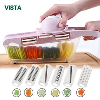 myvit mandoline slicer vegetable cutter with stainless steel blade manual potato peeler carrot cheese grater dicer kitchen tool