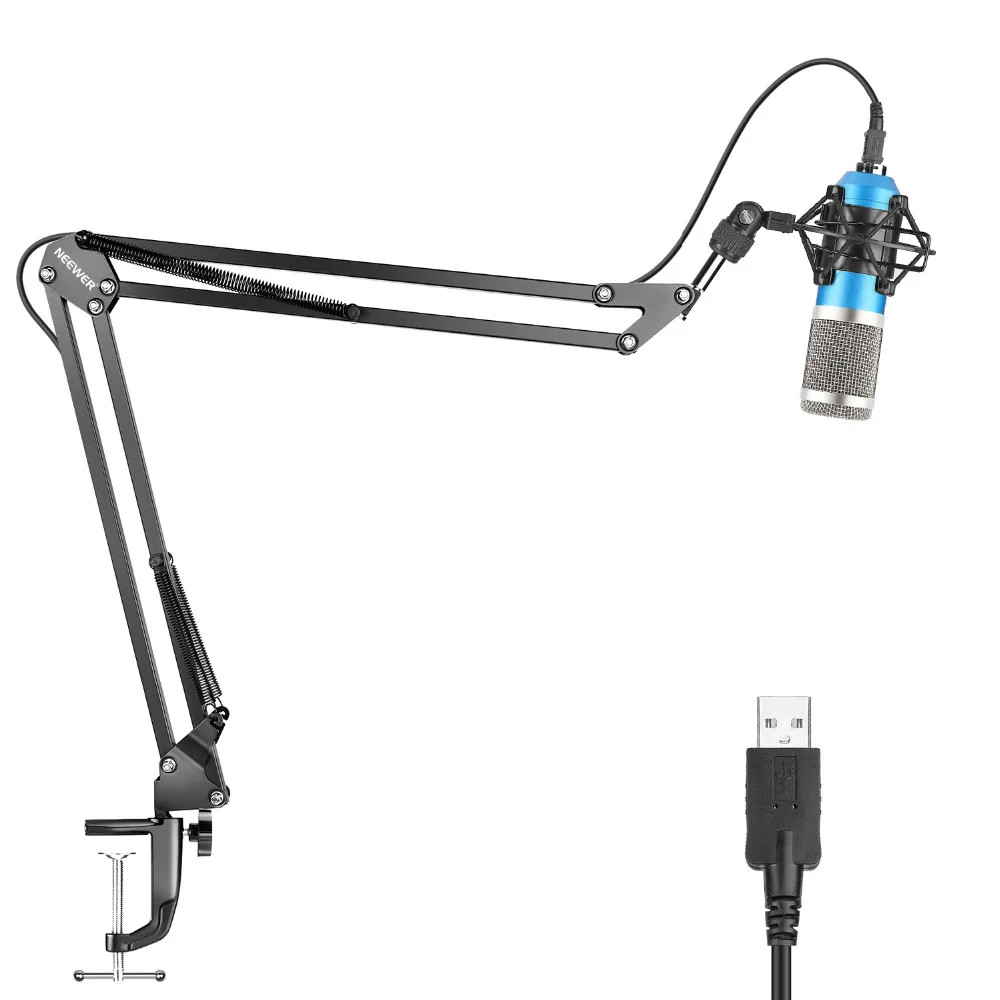 Neewer NW 8000 usb микрофон для Windows и Mac с подвеской ножничной подставкой ударным