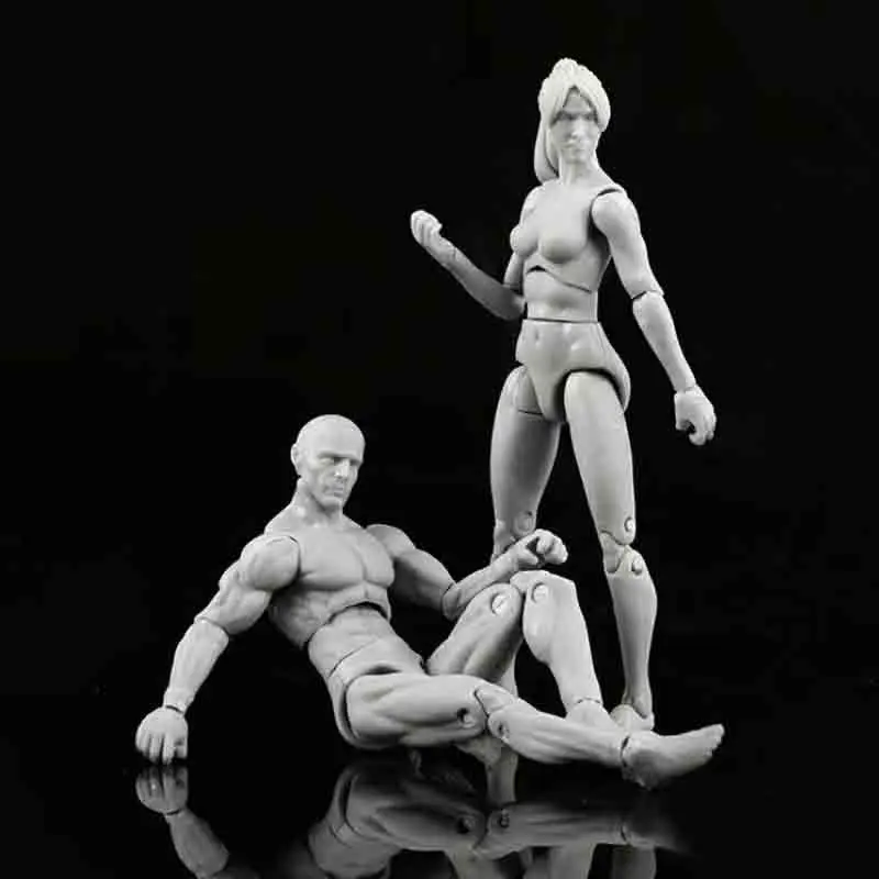 Аниме Archetype He She Ferrite Figma подвижные тела Feminino Kun Body Chan ПВХ фигурка модель игрушки