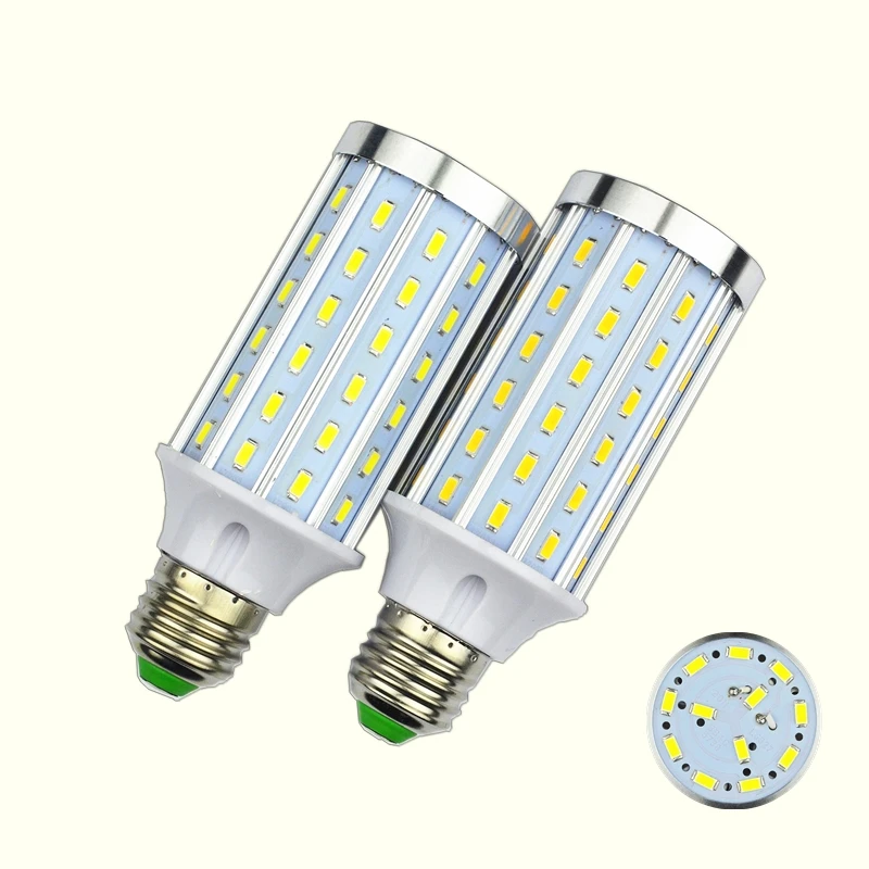 10X Алюминиевая СВЕТОДИОДНАЯ Лампа B22 E14 E26 E27 E39 E40 LED AC 110V 220V 12W 15W 20W 25W 35W 40W 50W SMD 5630