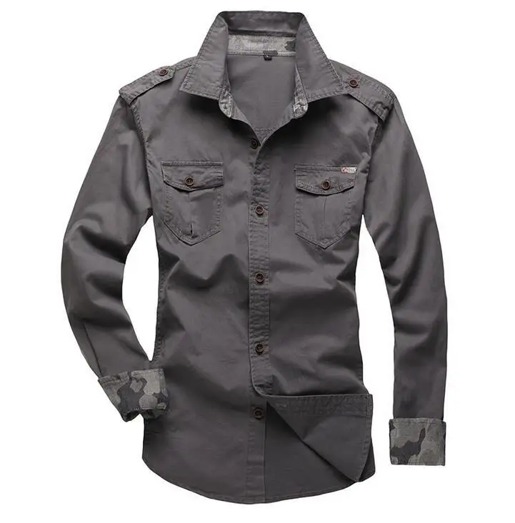 #4701 2021 Весна размера плюс M-5XL мужские рубашки с длинным рукавом Slim Fit Повседневная